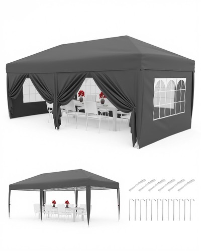 Pop gazebo 3x6m - up, duty