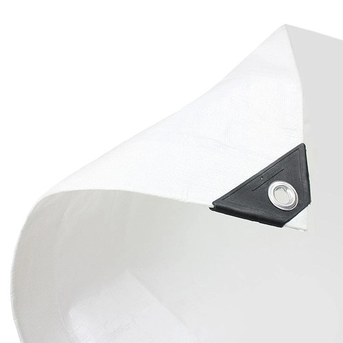 White tarpaulin heavy duty - 1,
