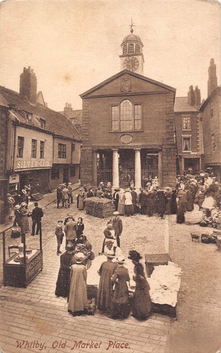 Whitby england old market - whitby,