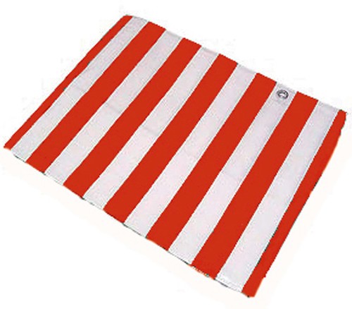 Striped tarpaulin heavy - striped,