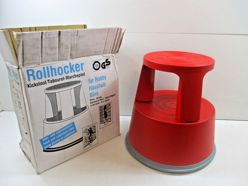 Kick step stool - stool, metal