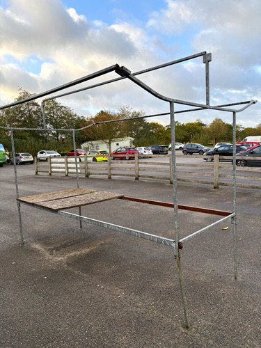Steel market stall frame - stall, stand