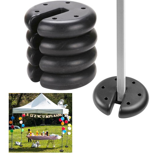 Round canopy tent leg - canopy, weights