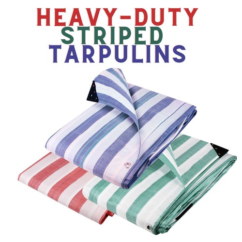 Coloured 170gsm striped - coloured,