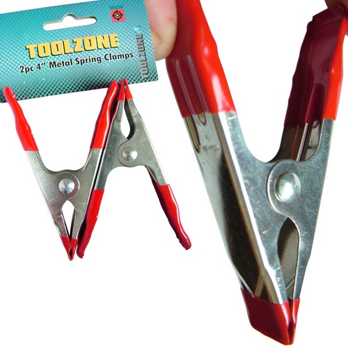 Metal spring clamps - clamps., pvc