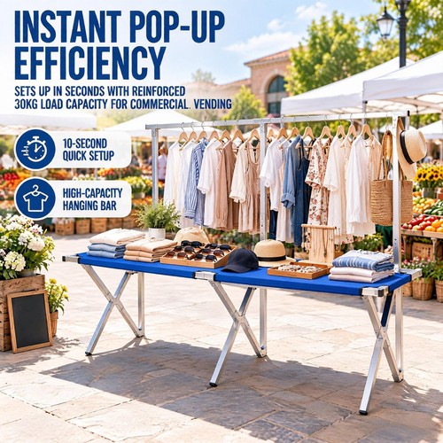 Portable folding market - folding,