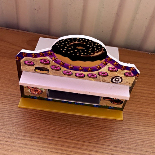 Miniature novelty donut shop - miniature,